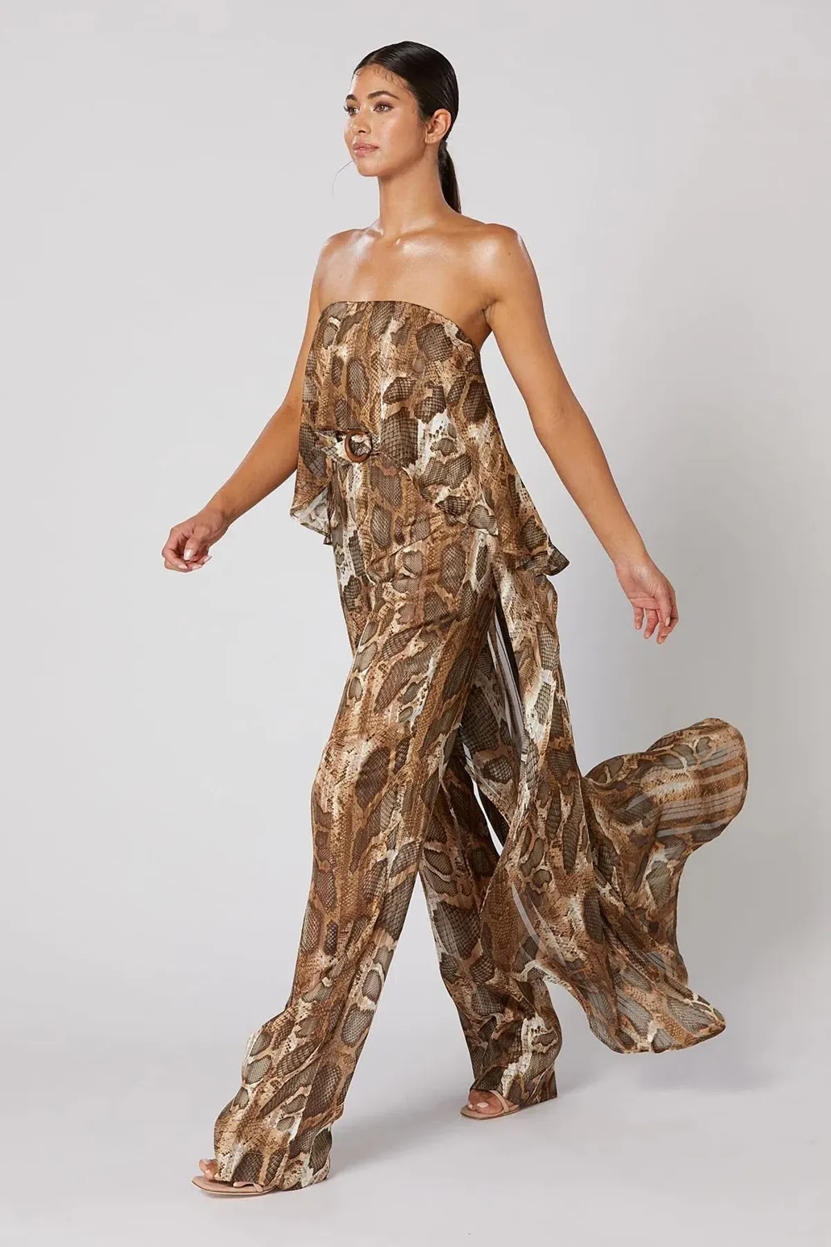 Winona Python Pant Print Size XS / AU 6 for rent on The Volte - main image