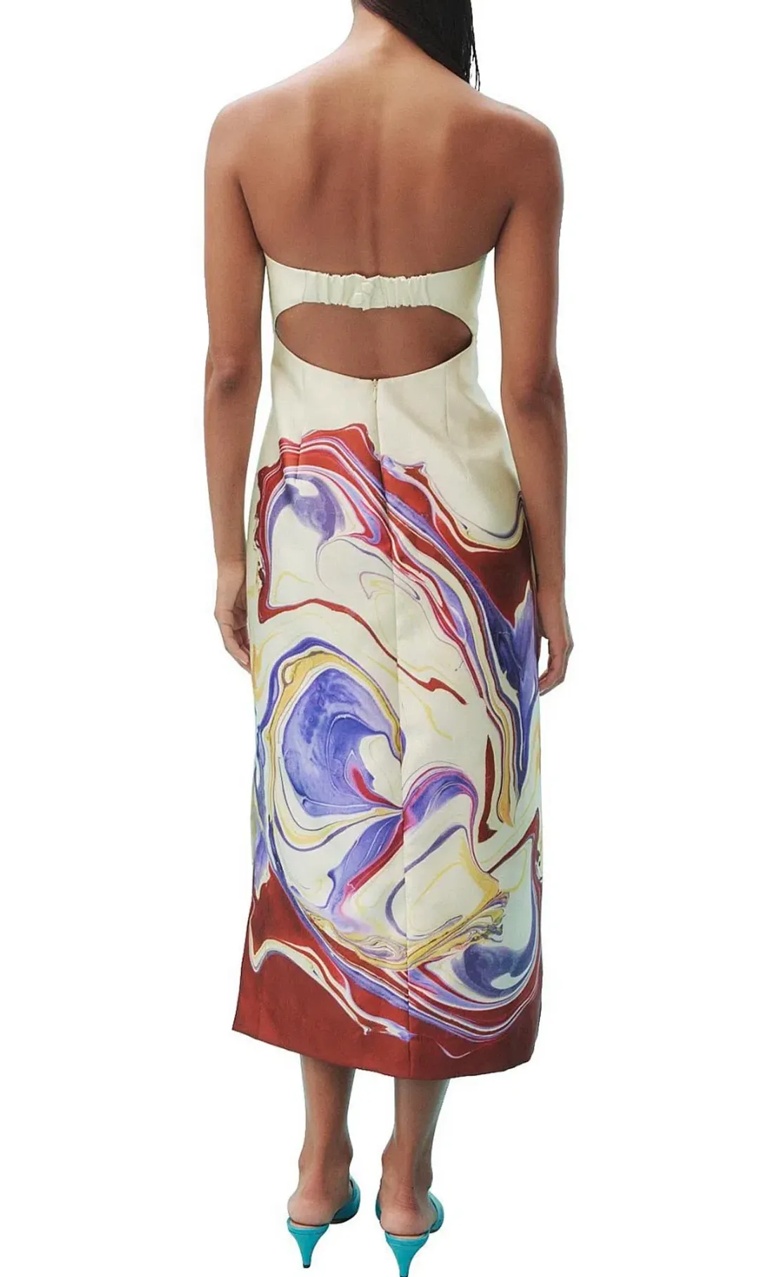 Alemais Luca Corset Dress Multi Size 8 for rent on The Volte - main image