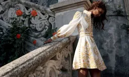 Zimmermann Super Eight Tubular Mini Dress Pink Meadow Size 2/Au 12  for rent on The Volte - image 6