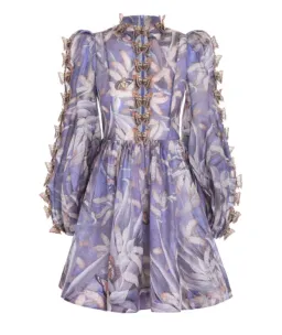 Zimmermann The Botanica Butterfly Mini Dress in Pandanus Dress Size 1/Au 8 for rent on The Volte - image 3