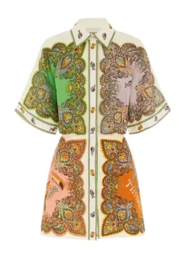 Alemais Trippy Troppo Mini Dress Multi Size XS / Au 6 for rent on The Volte - image 1