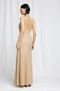 Significant Other Kyla Midi Dress Gold Size AU 12 for rent on The Volte - image 2