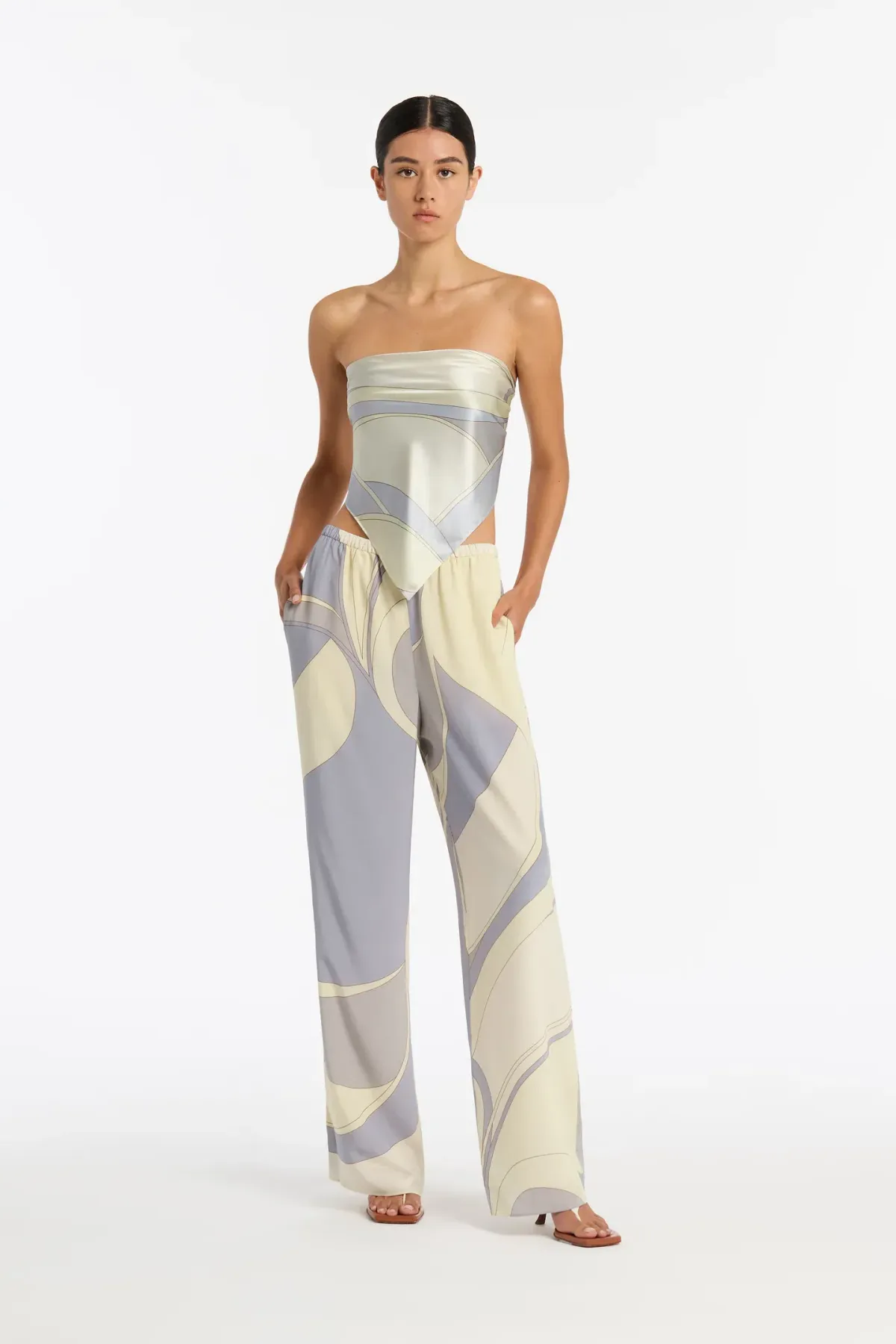 Sir The Label Adrianna Pant and Scarf Set Size 2 / 10 AU for rent on The Volte - main image