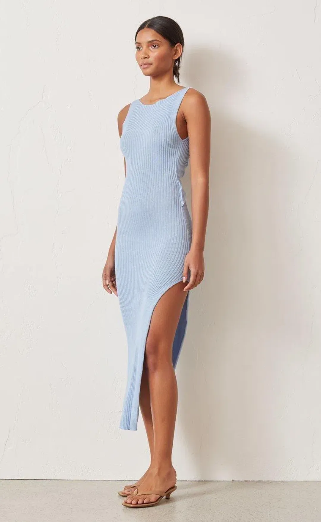 Bec & Bridge Riviera Midi Dress Blue Size 8 for rent on The Volte - main image