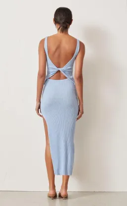 Bec & Bridge Riviera Midi Dress Blue Size 8 for rent on The Volte - image 3