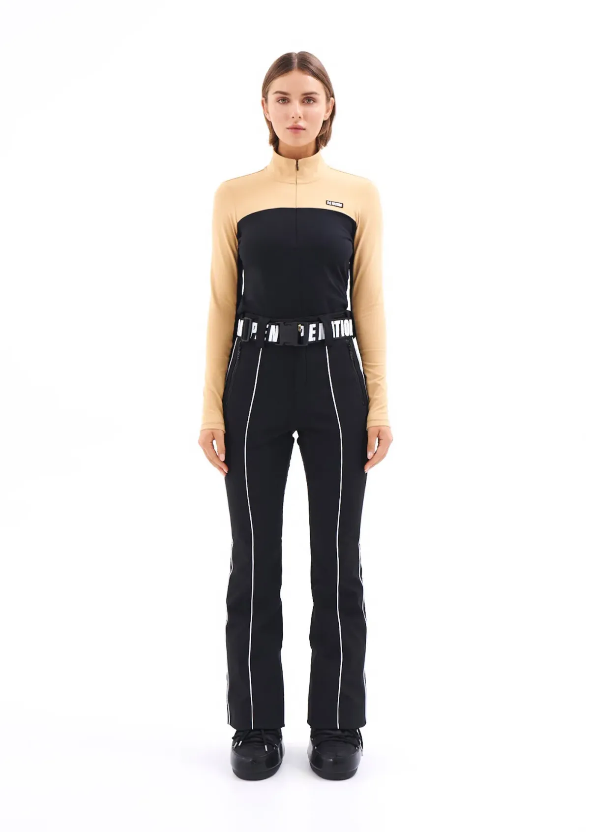 P.E Nation Solitude Flared Ski Pants Black Size S / AU 8 for rent on The Volte - main image