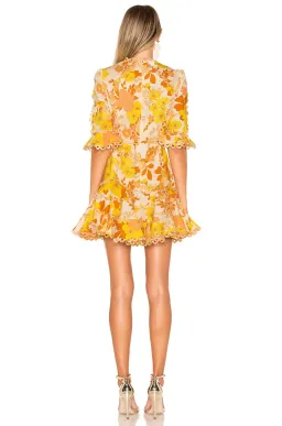 Zimmermann Primrose Flutter Dress Floral Size 8 for rent on The Volte - image 2