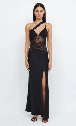 Bec & Bride Ria Asym Dress Black Size AU 8 for rent on The Volte - image 2