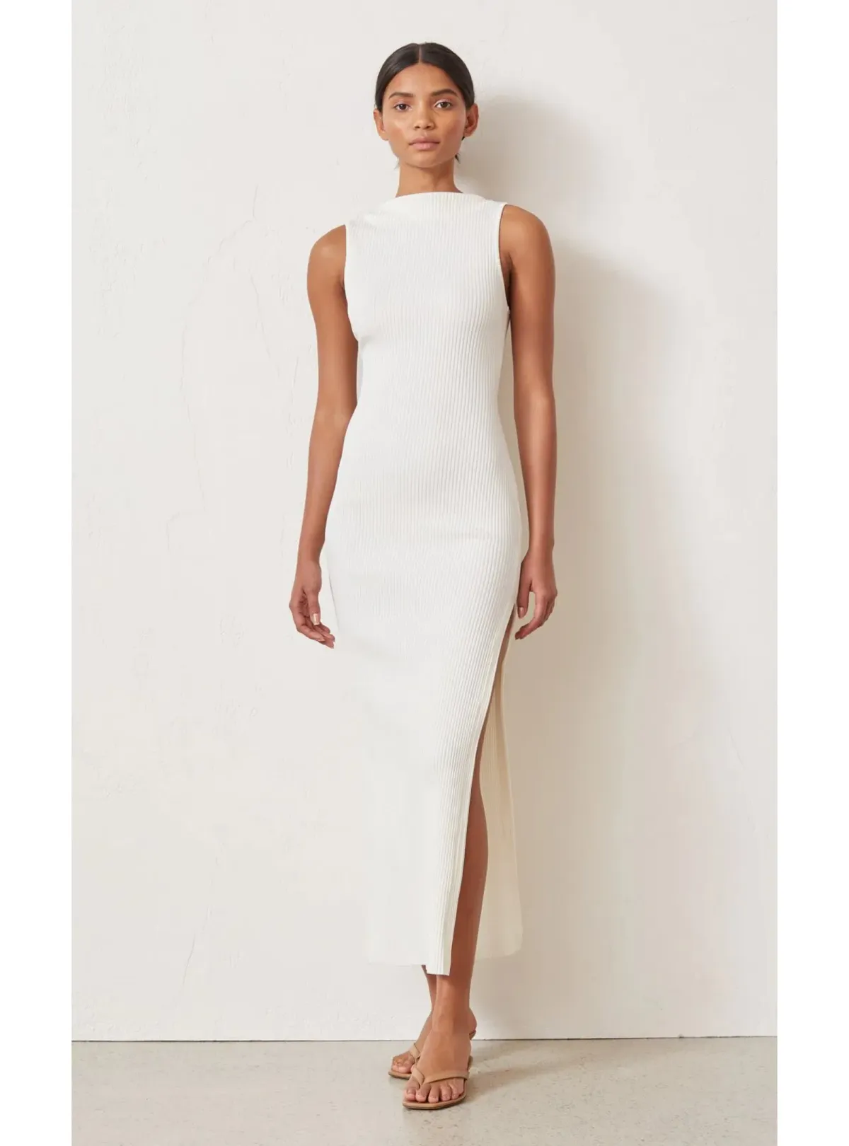 Bec & Bridge Noir et Blanc Dress in Ivory Size AU 12 for rent on The Volte - main image