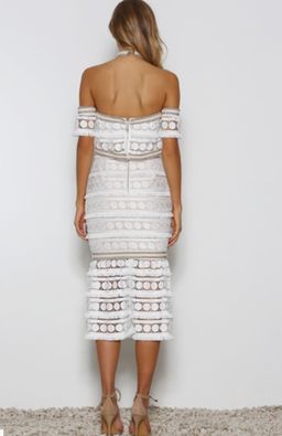 MIDSUMMER NIGHT MIDI DRESS for rent on The Volte - image 3