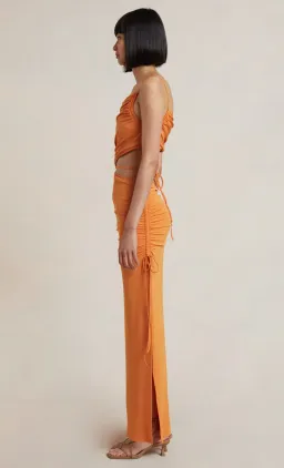 Bec & Bridge Dilkon Maxi Dress Orange Size 6 for rent on The Volte - image 2