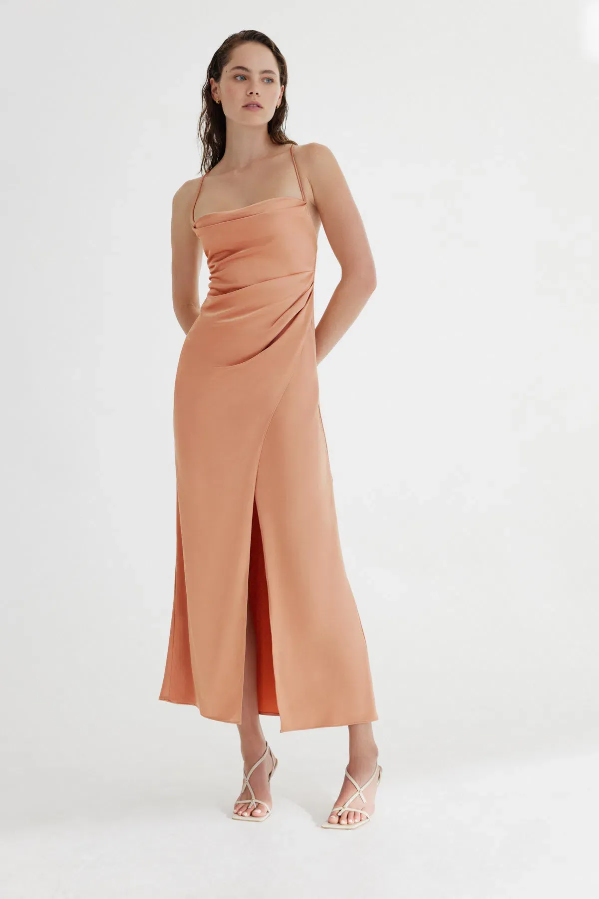 Significant Other Amelie Dress Caramel Size 6 for rent on The Volte - main image