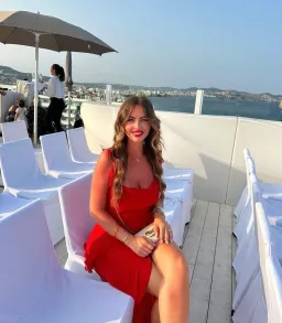 House Of CB Ariela Ruffle Maxi Dress Red Size XS / AU 6 for rent on The Volte - image 4