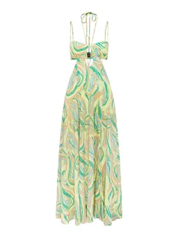 Alice McCall Swan Lake Midi Dress Citrus Size 12 AU for rent on The Volte - image 4