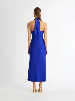 Sheike Jasmine Midi Dress Blue Size 10  for rent on The Volte - image 3