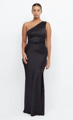 Bec & Bridge The Dreamer Asym Dress Black Size 10 for rent on The Volte - image 1