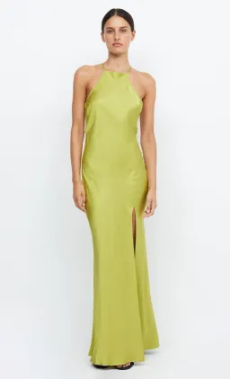 Bec and Bridge Teresa Halter Maxi Dress Green Size 6 for rent on The Volte - image 1