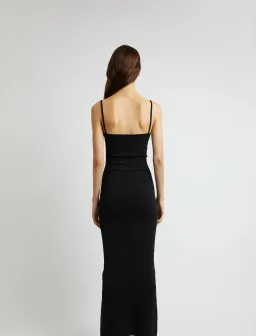 Christopher Esber Salacia Wire Column Dress Black Size 8 for rent on The Volte - image 4