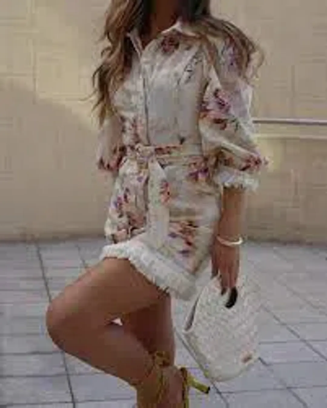 Elliat - Agency Dress Floral - Size 10 for rent on The Volte - main image