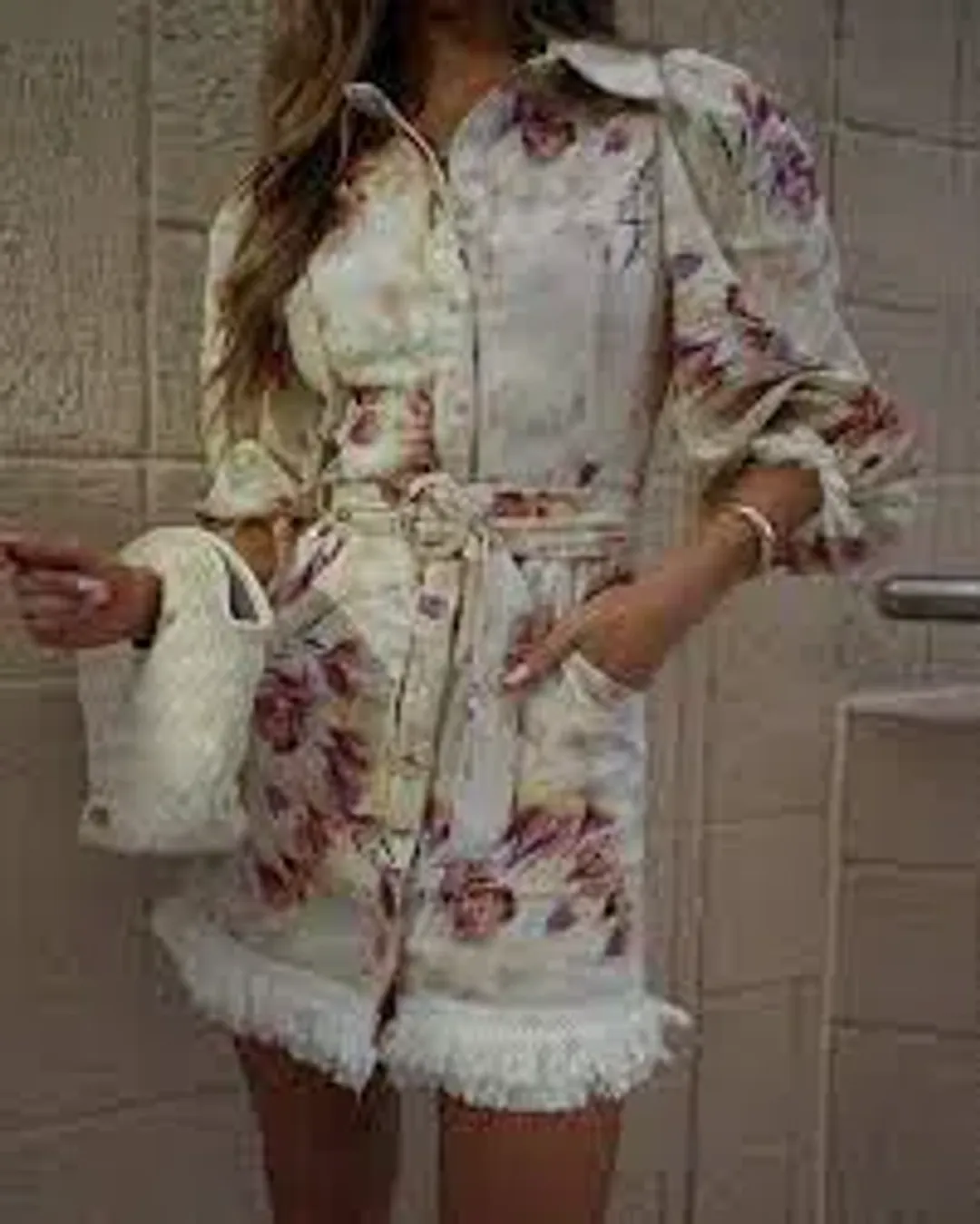 Elliat - Agency Dress Floral - Size 10 for rent on The Volte - main image