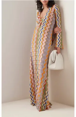 Alexis Vibe Maxi Dress  Multi Size 8  for rent on The Volte - image 1