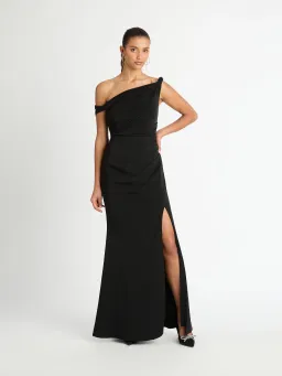 Sheike Stella Maxi Dress Black Size 6 for rent on The Volte - image 1