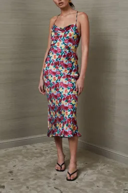 Bec & Bridge Lucette Midi Dress Floral Size 6  for rent on The Volte - image 1