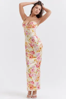House Of CB Josefina Maxi Dress Floral Size S / AU 8 for rent on The Volte - image 5