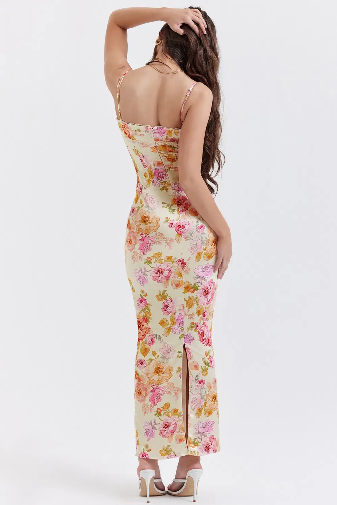 House Of CB Josefina Maxi Dress Floral Size S / AU 8 for rent on The Volte - main image