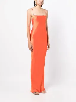 Bec & Bridge Lorelai Tie Maxi Dress Orange Size 6 for rent on The Volte - image 1
