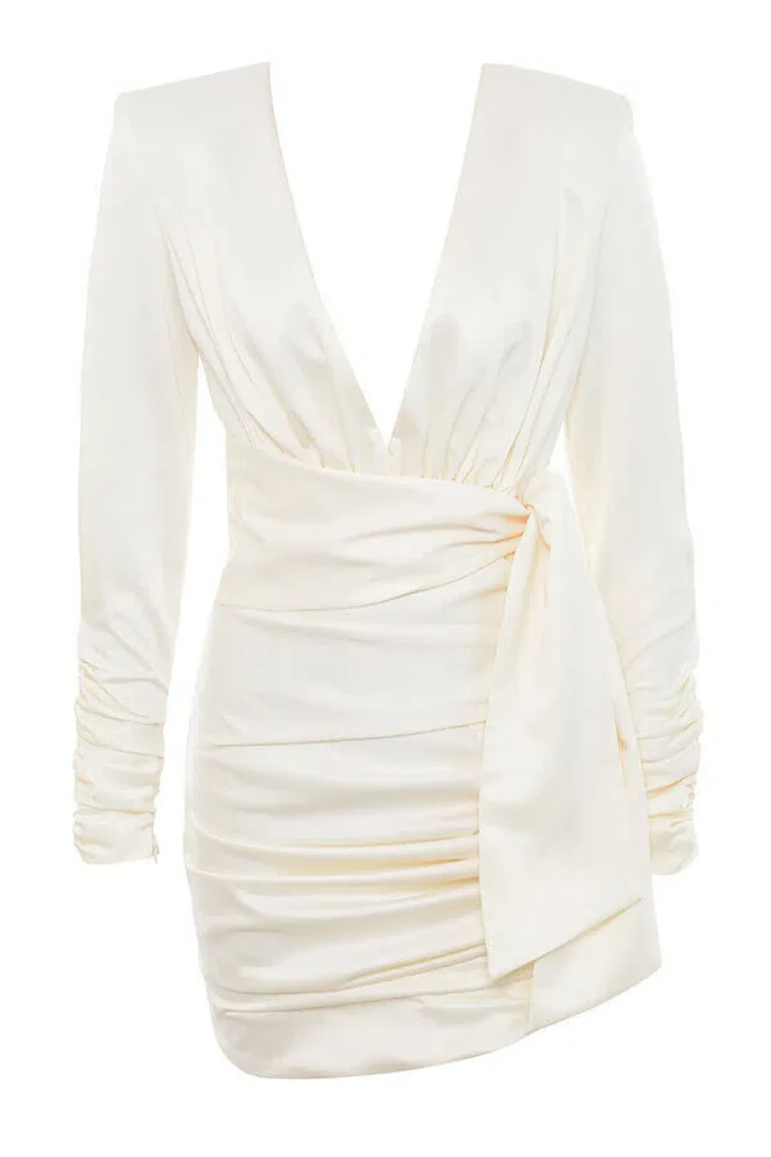 House of CB Ioana Mini Dress White Size 6 for rent on The Volte - main image