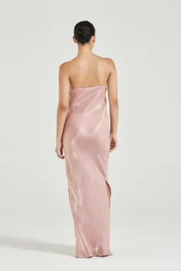 Friends with Frank The Constance Dress Pink Gloss Size M/Au 10  for rent on The Volte - image 1