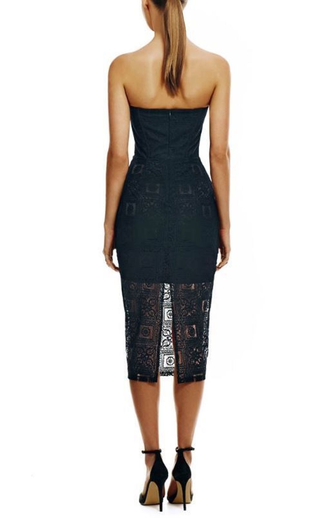 MISHA Priscilla Dress Black Size 6/XS for rent on The Volte - main image