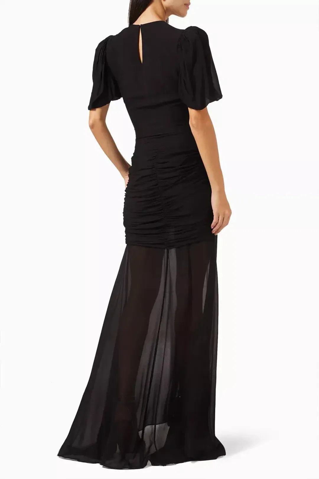 De La Vali Olympia Maxi Dress Black Size 8 for rent on The Volte - main image