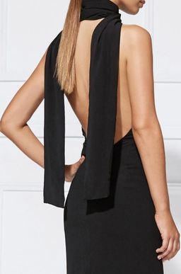 MISHA Liona Dress Black Size 8/S for rent on The Volte - image 3