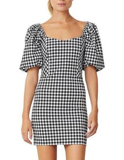 Bec & Bridge Check It Out Mini Dress Print Size 8 for rent on The Volte - image 1