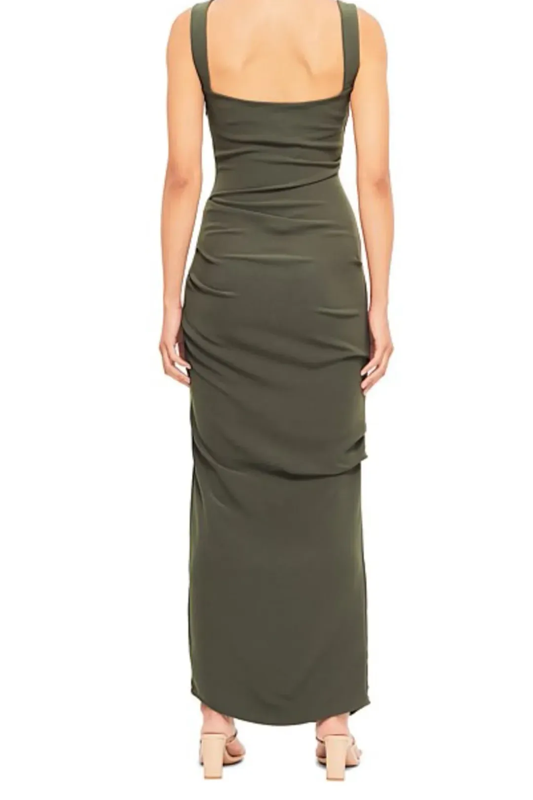 Paris Georgia Raf Dress in Seaweed Size 8 for rent on The Volte - main image