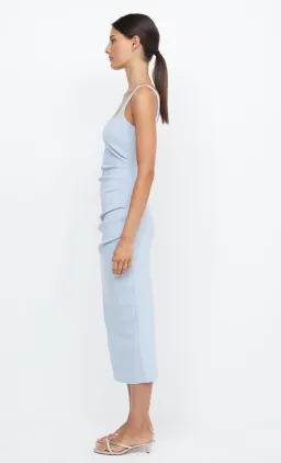Bec & Bridge Be Mine Square Neck Dress Dusty Blue Size 6 for rent on The Volte - image 3