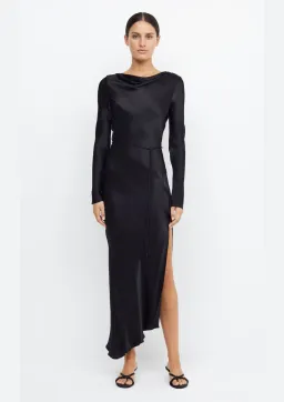 Bec & Bridge Moon Dance Long Sleeve Maxi Dress in Black Size S / AU 8 for rent on The Volte - image 1