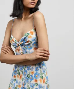 Bec & Bridge La Jolie Midi Dress Floral Size 12  for rent on The Volte - image 2