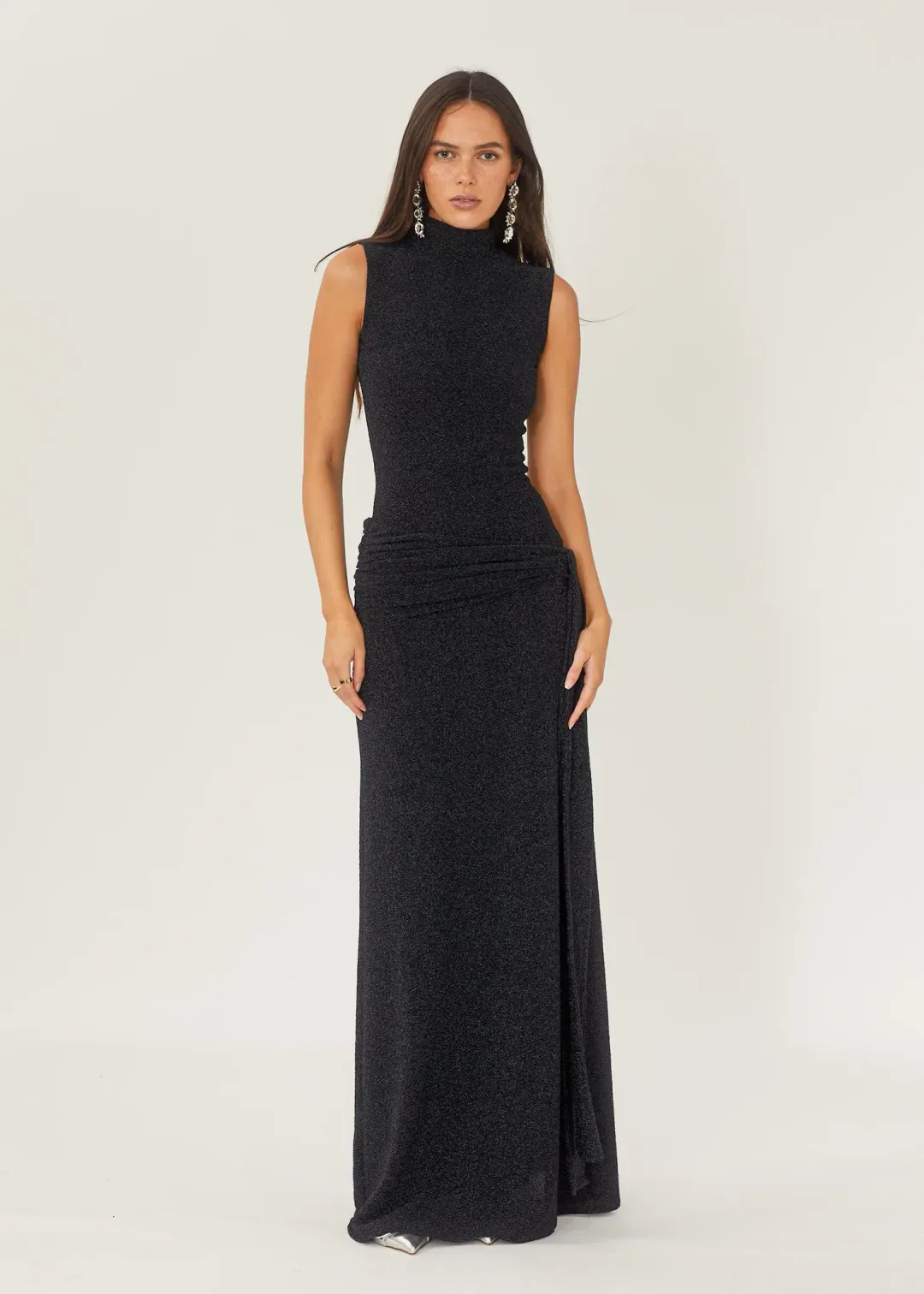 Arcina Ori Monica Dress Midnight Blue Size M / AU 10 for rent on The Volte - main image
