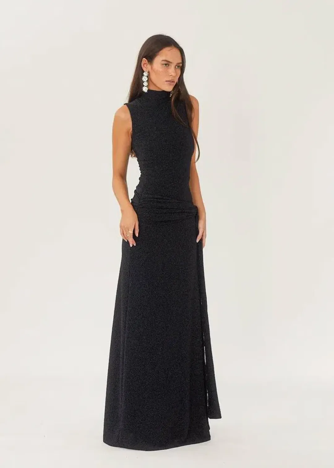 Arcina Ori Monica Dress Midnight Blue Size S / AU 8 for rent on The Volte - main image