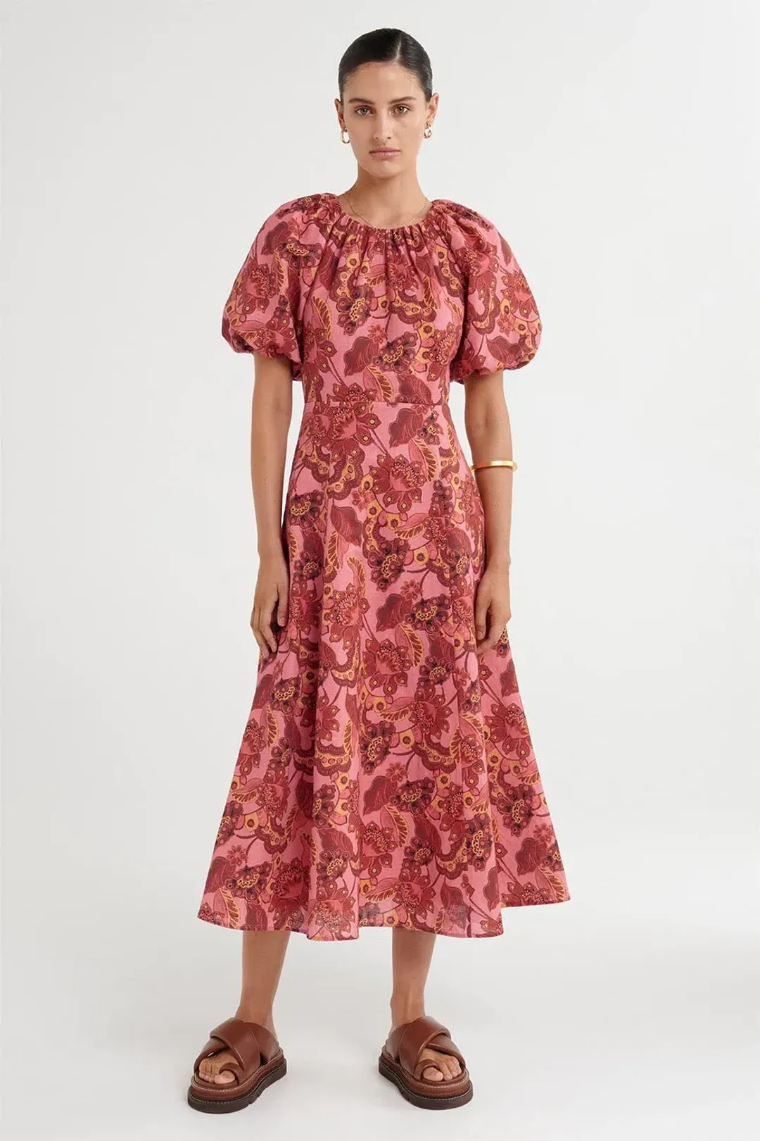 Steele Lola Dress Chambertin Size 10 for rent on The Volte - main image