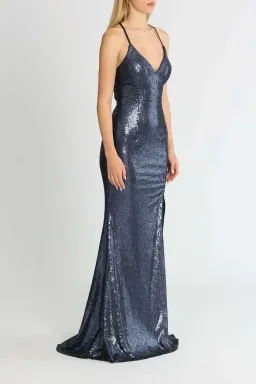 Tania Olsen India Gown Navy Size 8 for rent on The Volte - image 2