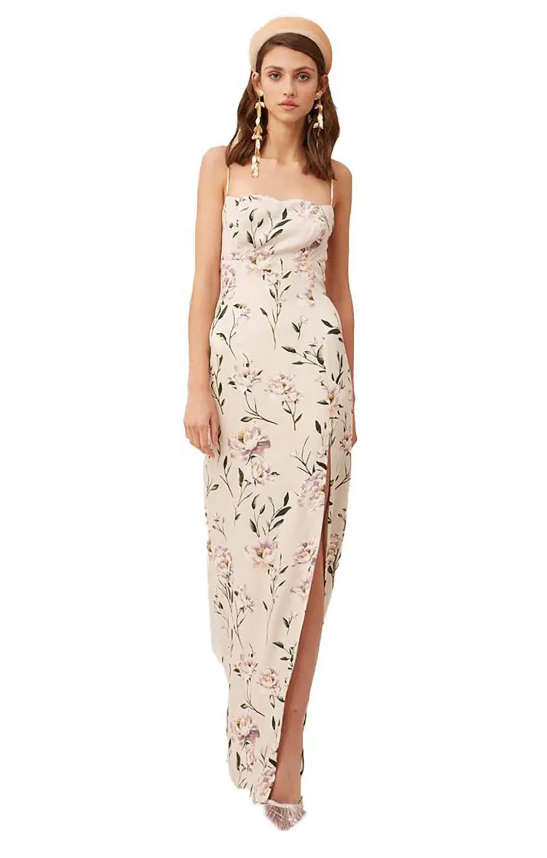 Keepsake Nobody Floral Maxi Gown Floral Size 8 for rent on The Volte - main image