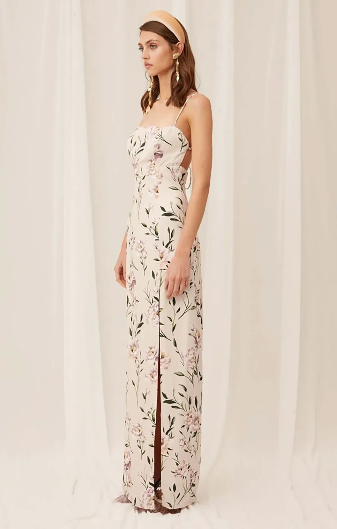 Keepsake Nobody Floral Maxi Gown Floral Size 8 for rent on The Volte - main image