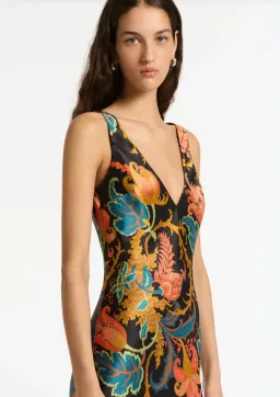 Sir the Label Artiste V Neck Slip Dress Print SIZE 0 for rent on The Volte - image 4