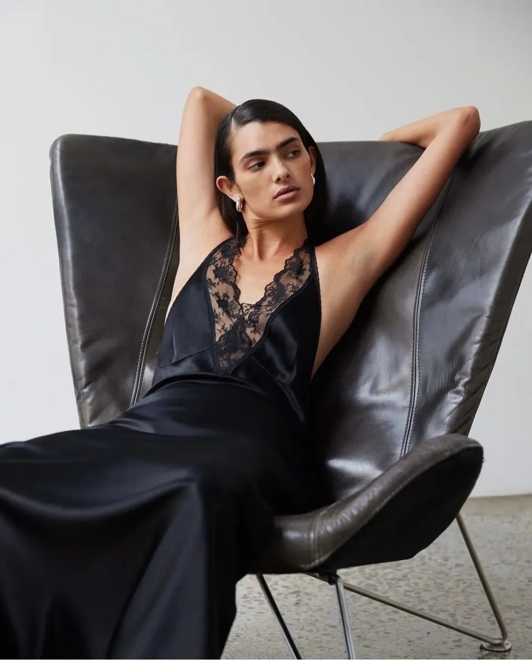 Sir the Label This Aries Halter Gown in Black  Size 1 /Au 8 for rent on The Volte - main image