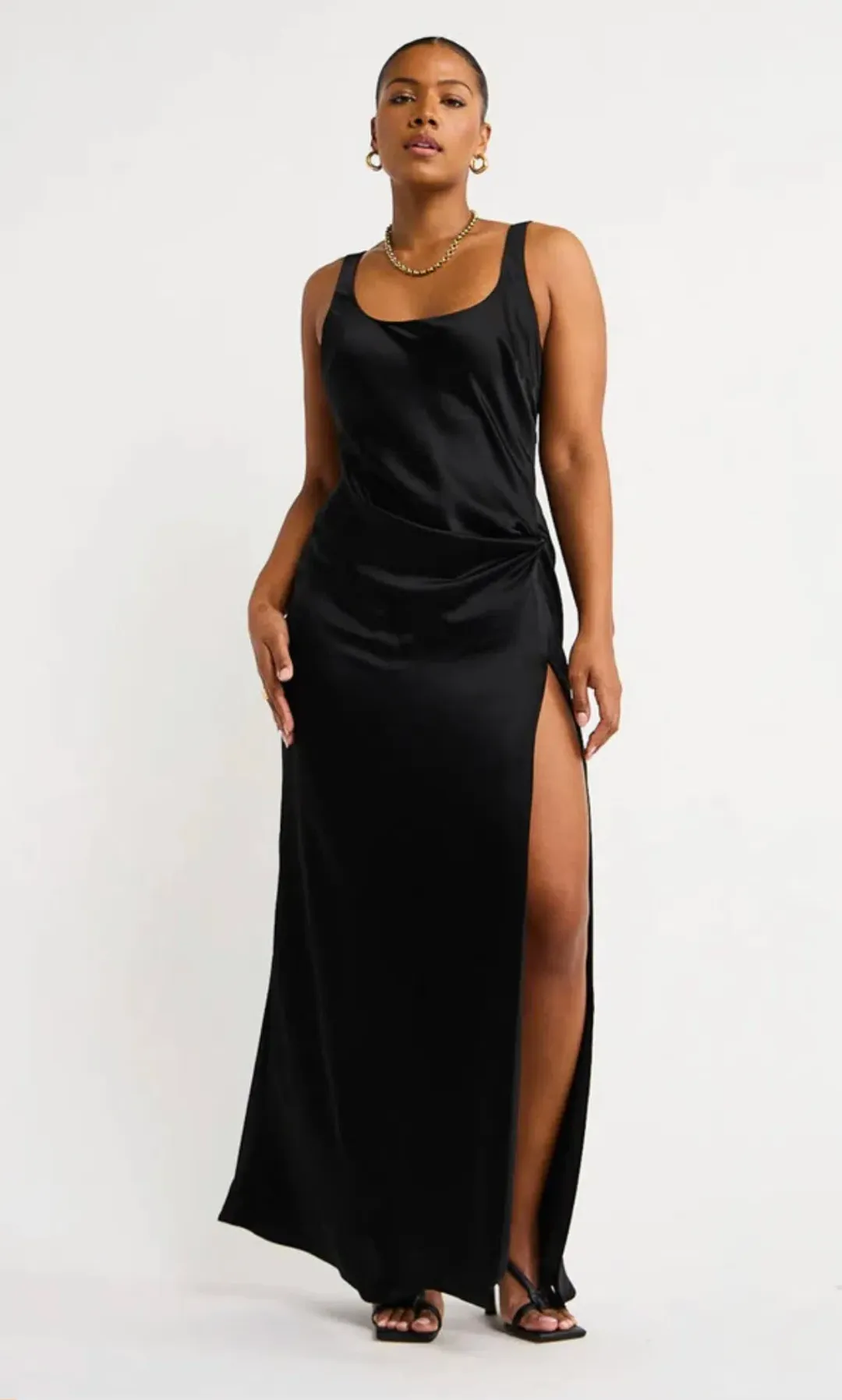 Anna Quan Etta Dress Ink Size 14 for rent on The Volte - main image
