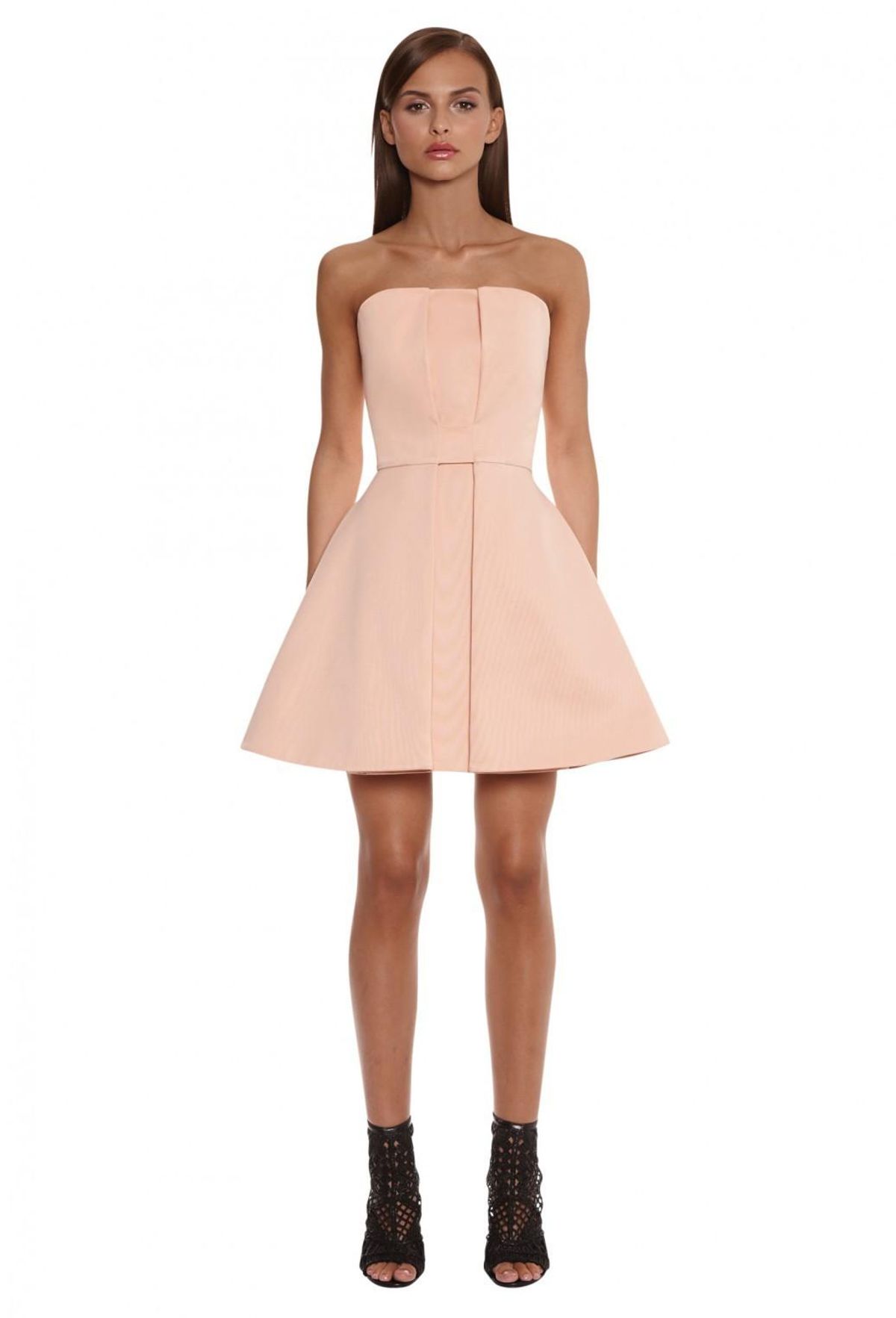 Athena Bandeau Strapless Mini Dress for rent on The Volte - main image